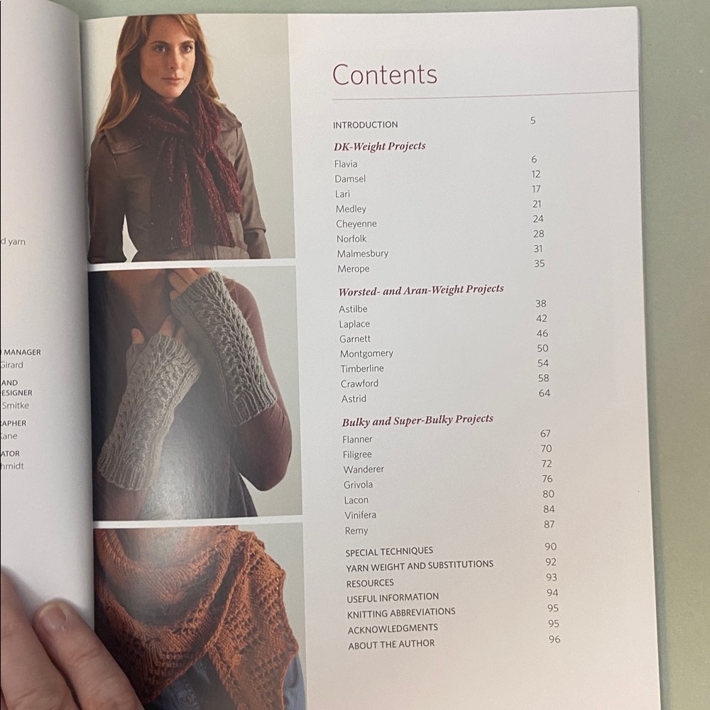BOOK: KNIT COZY STASH BUSTING BOOK J.Lucas EUC soft-back - Picture 11 of 16